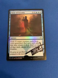MTG Magic Hour Of Eternity FOIL Signed Artist Proof HOU Tyler Jacobson - Image 1