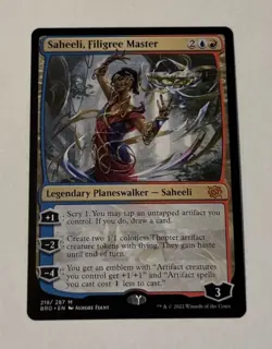 MTG Saheeli, Filigree Master - The Brothers' War LP - Image 1