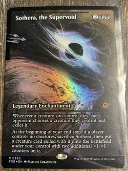 Sothera, the Supervoid (Showcase) (Fracture Foil) Edge of Eternities Foil - Image 1
