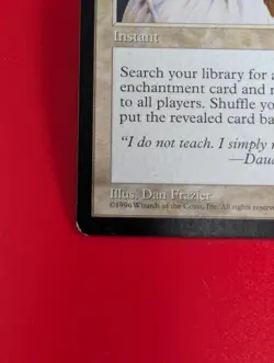 Enlightened Tutor - Mirage 1996 Dan Frazier - MP MTG Magic the Gathering - Image 3