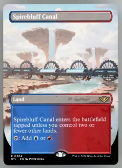 Spirebluff Canal (Borderless) Outlaws of Thunder Junction Regular - Image 1