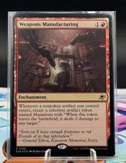 Weapons Manufacturing FOIL EOE Edge of Eternities MTG 168 NM - Image 1