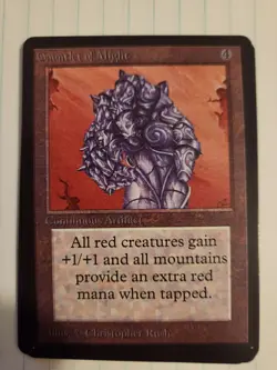Gauntlet of Might MTG Playtest Copy - Image 1