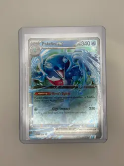 Palafin060/167 Finizen 059/167 Palafin Ex SVP126 Pokemon Cosmo Holo ALL 3 BUNDLE - Image 4