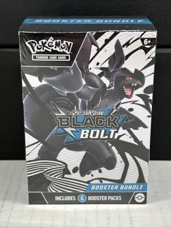 Pokemon TCG Scarlet & Violet Sealed Black Bolt Booster Bundle | Free Shipping ?? - Image 1