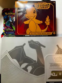 CHARIZARD UPC Pokemon TCG: Sword and Shield Ultra Premium Collection + ETB 820650851117 - Image 3