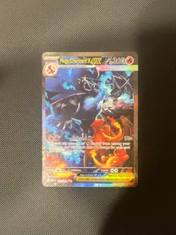 Mega Charizard X EX 125/094 - SIR - Phantasmal Flames - Pokemon TCG MINT - Image 1