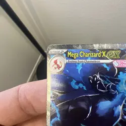 Mega Charizard X EX 125/094 - SIR - Phantasmal Flames - Pokemon TCG MINT - Image 3