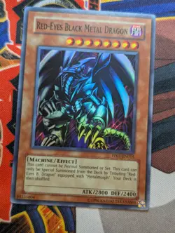 YuGiOh Red-Eyes Black Metal Dragon Super Rare PP01-EN015 - VLP - Image 1