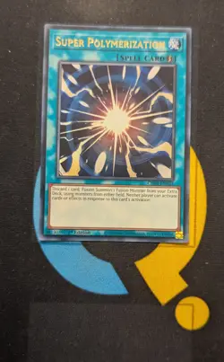 CH01-EN033 Super Polymerization Ultra Rare 1st Edition YuGiOh - Image 1