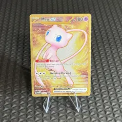 Mew ex - 151 Metal Card 205/165 Sv: Scarlet & Violet 151 Regular Pokemon TCG - Image 1