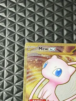 Mew ex - 151 Metal Card 205/165 Sv: Scarlet & Violet 151 Regular Pokemon TCG - Image 3