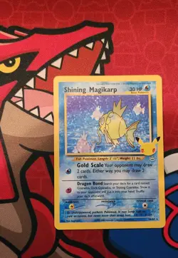 Pokemon TCG Celebrations Classic Collection Shining Magikarp Holo Card 66/64 - Image 1