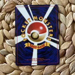 Pokemon Breeder Trainer Rare Pokemon Card Japanese Base Set LP 1996 Old Back - Image 2