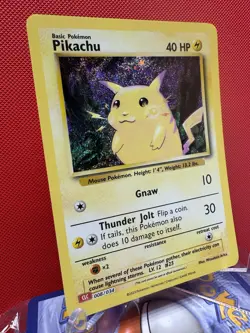Pikachu 008/034 CLC Holo Promo Pokemon TCG Classic Collection Card #567 NM - Image 2