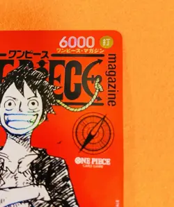 One Piece Card Game Magazine Vol.20 Promo Monkey D. Luffy ST12-014 Not For Sale - Image 4