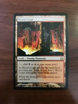 MTG Blood Crypt- Return to Ravnica-NM - Image 1