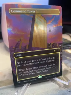 Command Tower (#1994) - Rainbow Foil Extended Art SLD NM MTG - Image 2