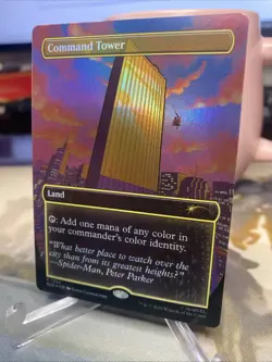 Command Tower (#1994) - Rainbow Foil Extended Art SLD NM MTG - Image 3