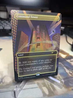 Command Tower (#1989) - Rainbow Foil Extended Art SLD NM MTG - Image 2