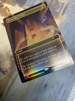 Command Tower (#1989) - Rainbow Foil Extended Art SLD NM MTG - Image 4