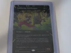 Lumbering Worldwagon (Borderless) foil - Aetherdrift (DFT) - Image 1