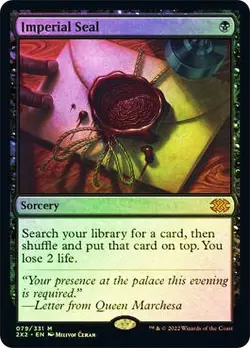 MTG - Imperial Seal - Foil, Double Masters 2022 - Image 1