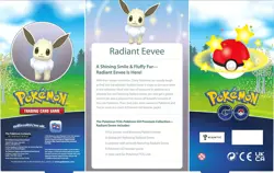 Pokemon TCG Go Radiant Eevee Premium Collection Factory Sealed Box - Image 2