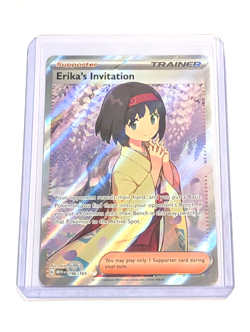 Erika's Invitation 196/165 Ultra Rare Holo NM/M POKEMON TCG S&V 151 MEW ENGLISH - Image 3