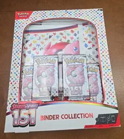 Pokemon TCG Scarlet & Violet Pokemon 151 Binder Collection New Sealed - Image 1