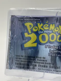 Sealed Pokemon the Movie 2000 Topps Pack Factory sealed Slowking - Image 2