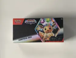 Pokemon TCG Prismatic Evolutions Surprise Box Sealed New With Shrink - Image 1