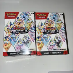 Pokemon TCG - Scarlet & Violet Prismatic Evolutions Booster Bundle x2 FAST SHIP✅ - Image 1