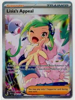 Pokemon TCG Lisia’s Appeal 246/191 Special Illustration Rare Surging Sparks - Image 1