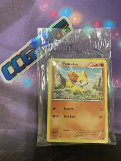 Fennekin Holo McDonalds Promo 3/12 NM Promo Pokemon Sealed *CCGHouse* - Image 1