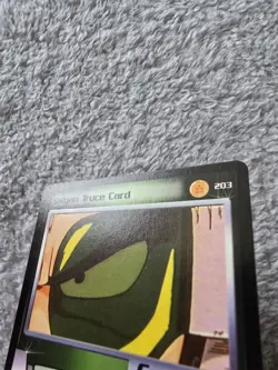 DBZ Dragon Ball Z Saiyan Truce Card 203 CCG Limited Saiyan Saga MP - Image 2