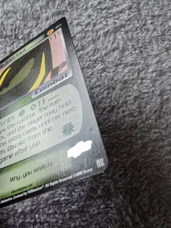 DBZ Dragon Ball Z Saiyan Truce Card 203 CCG Limited Saiyan Saga MP - Image 3