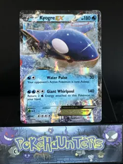 Pokemon Card Kyogre EX XY41 Black Star Promo Ultra Rare NM - Image 1