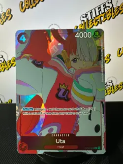 Uta OP01-005 - One Piece Card Game TCG - 2023 Gift Collection - Alt Art - Image 1