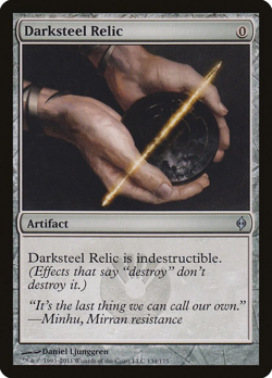 Darksteel Relic U New Phyrexia 134 LP Commander Artifact Indestructible - Image 1