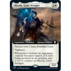 RHODA, GEIST AVENGER (EXTENDED ART) X4 Innistrad: Crimson Vow: Commander MTG - Image 1