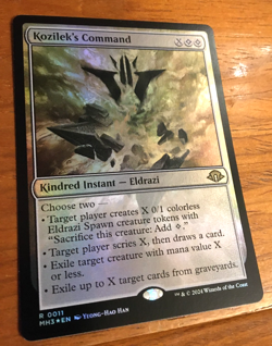 KOZILEK'S COMMAND FOIL MH3 0011 NM MTG MAGIC THE GATHERING - Image 1