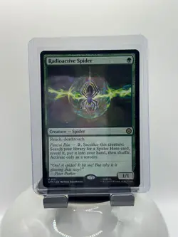 MTG, Radioactive Spider 111 $3 ORDER MIN - Regular - Marvel's Spider-Man - Image 1