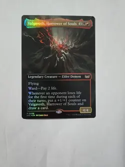 Valgavoth, Harrower of Souls (Borderless) Commander: Duskmourn: House of Horror - Image 1