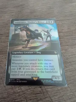 Interceptor, Shadow's Hound (Extended Art) Commander: Final Fantasy Foil - Image 1