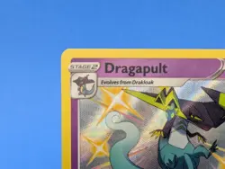 Dragapult SV062/SV122 Pokemon TCG 2021 Shiny Rare Holo Shining Fates NM - Image 2