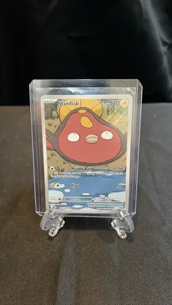 Pokemon TCG Stunfisk 118/086 White Flare Illustration Holo - Image 1