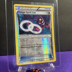 POKEMON GENGAR SPIRIT LINK 95/119 REVERSE HOLO TRAINER XY PHANTOM FORCES LP-NM - Image 2