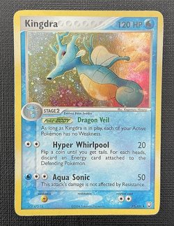 Pokemon Kingdra Holo #12/109 Holo 2004 EX Team Rocket Returns English - Image 1