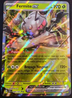 Fermite EX - EV8 : Etincelles Deferlantes - 004/191 - Carte Pokemon FR Neuve - Image 1